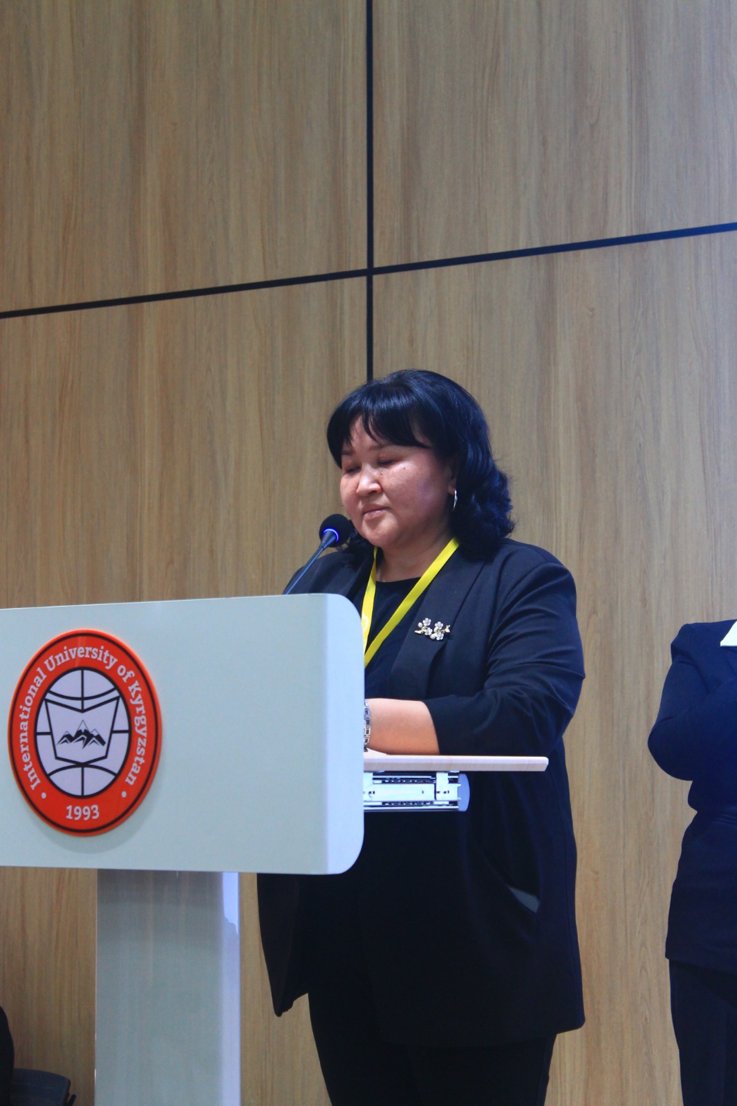 Доклад на трибуне